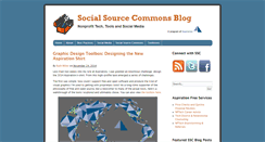 Desktop Screenshot of blog.socialsourcecommons.org